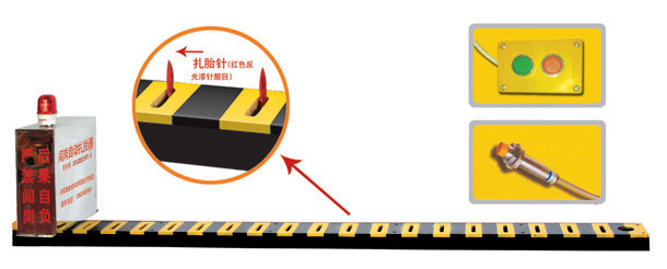 平果县V3嵌入式闯岗自动扎胎器/阻车器